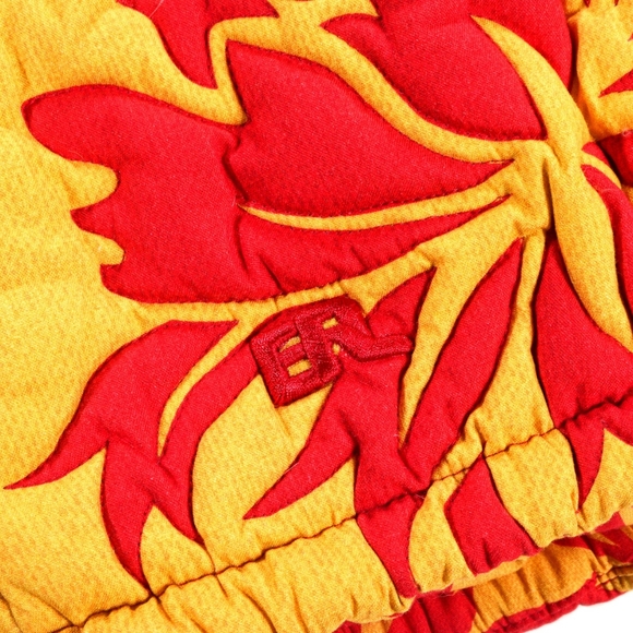 ERL TROPICAL FLOWERS PUFFER Sz Large NEW WITH TAGS - Picture 8 of 14